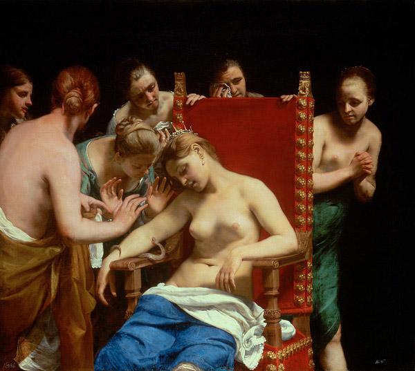 Guido Cagnacci Death of Cleopatra oil painting image
